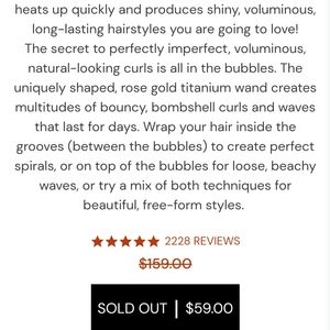 Lange · Le Pearl (bubble wand)